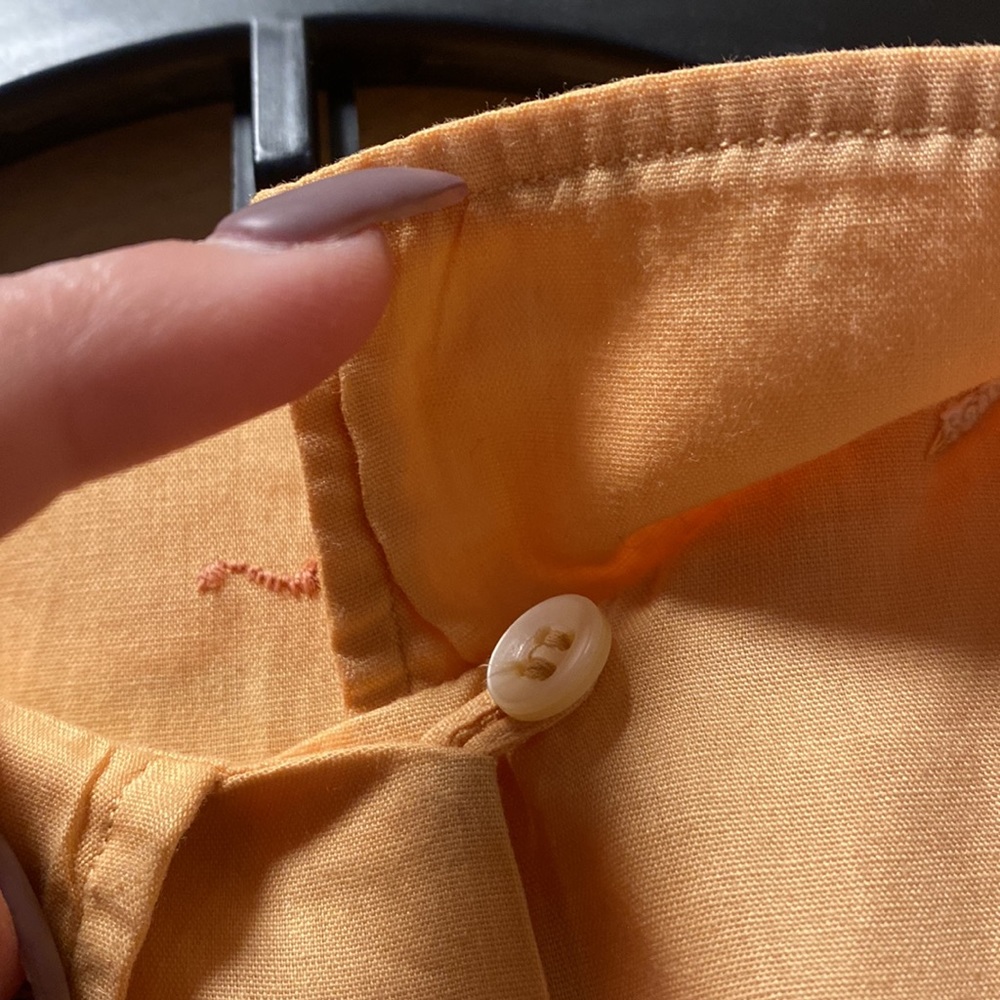 Embroidered Kangaroo Button Down Blouse - image 7